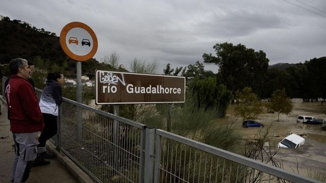 La DANA se desplaza «lentamente» hacia el suroeste de la península