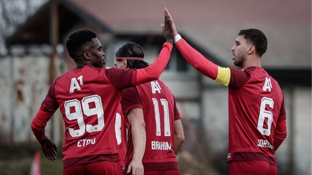 ЦСКА се наложи над Дунав Русе в проверка