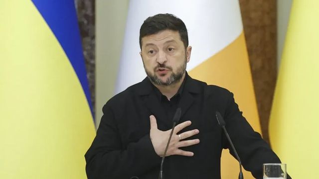 Украинският президент Володимир Зеленски пристигна в Белград на първото си официално посещение