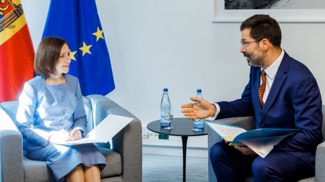 Reforma justiției și lupta anticorupție, discutate de Maia Sandu și președintele Grupului Statelor împotriva Corupției la Strasbourg