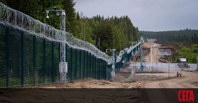 Финландия завърши 200-километрова ограда по границата с Русия