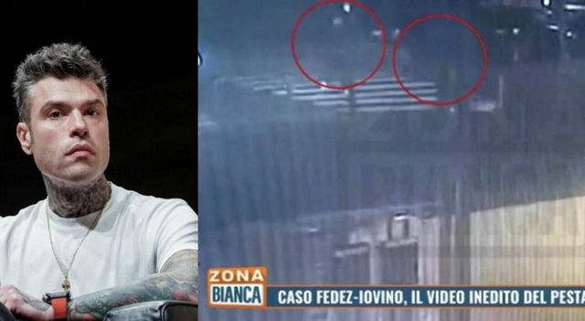 Fedez, il video del pestaggio di Cristiano Iovino ripreso dalle telecamere di sorveglianza