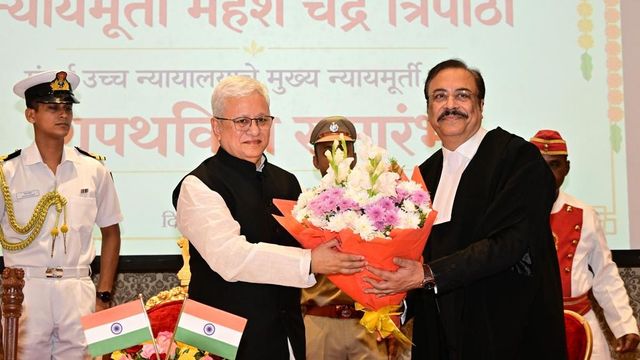 Justice Mahesh Chandra Tripathi sworn in as Bombay High Court Chief Justice