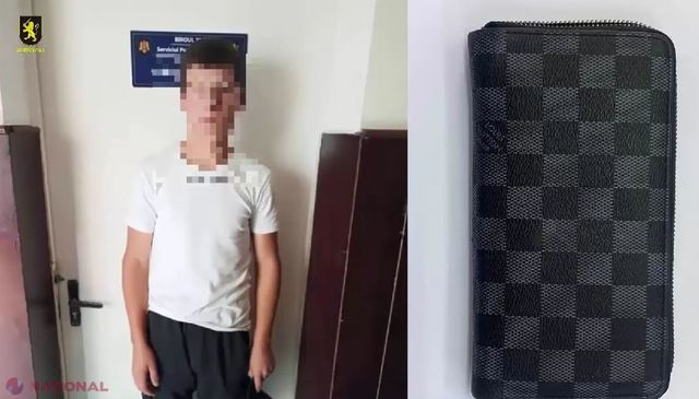 Un minor din Criuleni, reținut de poliție. Băiatul a săvârșit un furt dintr-un apartament din Chișinău