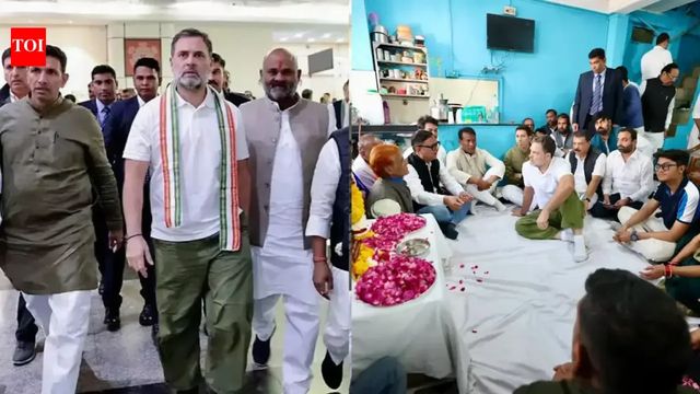 Rahul meets patients, families of Indore water contamination victims
