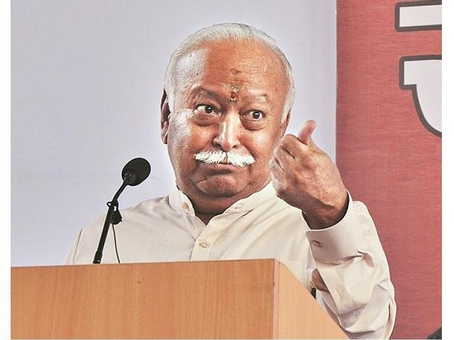 RSS not govt's remote control, says Mohan Bhagwat