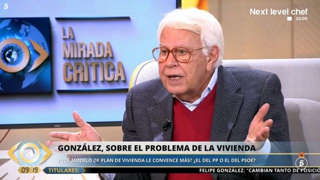 Felipe González cree que el fiscal general del Estado debe dimitir: “Al servicio del Gobierno estaba con Franco”