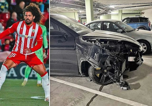 El futbolista Aridane Hernández, detenido tras destrozar varios vehículos y dar positivo en alcoholemia