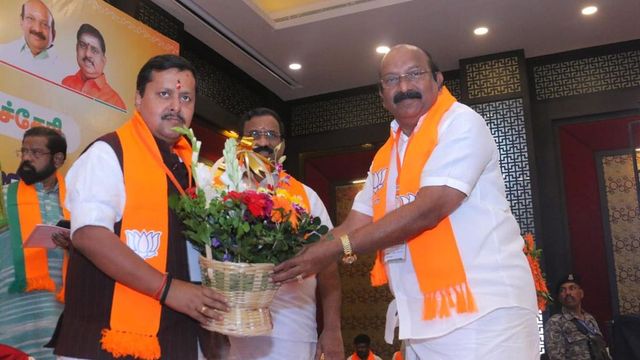 BJP working president Nitin Nabin visits Puducherry