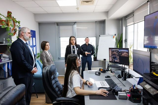 Maia Sandu – în vizită la Cahul și Giurgiulești