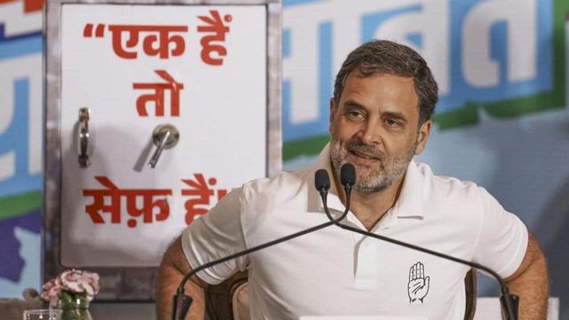 'Chota popat ne kiya hai Congress chopat': BJP hits back at Rahul Gandhi over his 'safe' jibe