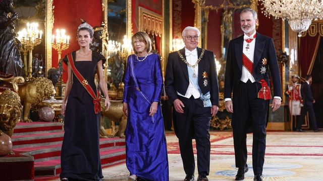La reina Letizia rescata la impresionante tiara Cartier para la cena de gala en honor al presidente alemán