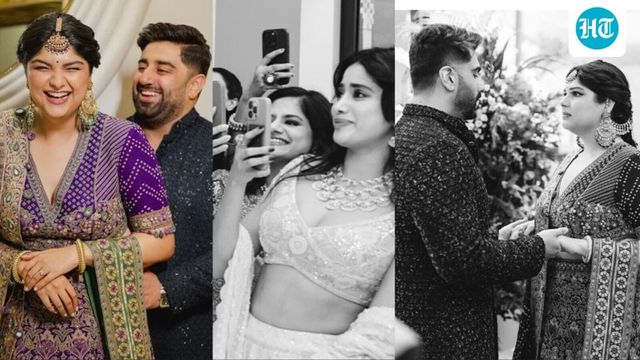 Khushi Kapoor, Maheep Kapoor share inside pics from Anshula Kapoor-Rohan Thakkar’s Ghor Dana ceremony