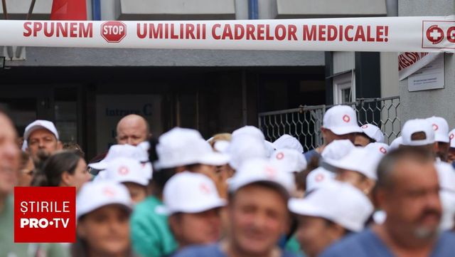A doua zi de grevă generală în sănătate