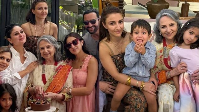 Inside Sharmila Tagore's Birthday Fam-Jam With Saif-Kareena And Others