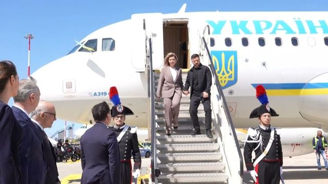 Volodimir Zelenski, la Roma pentru o conferință de sprijin a Ucrainei. Cu cine are programate întâlniri