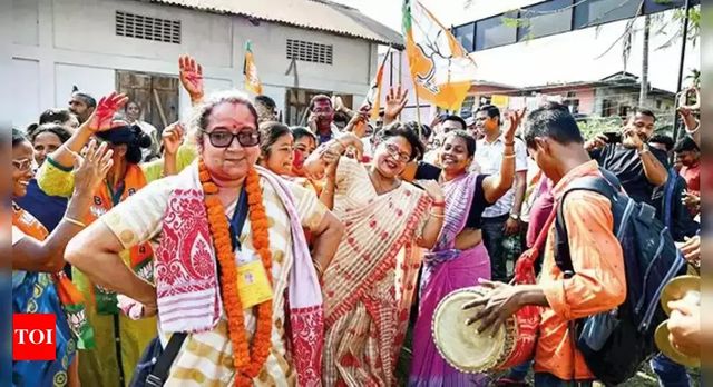 BJP sweeps Assam civic polls, wins 75 of 80 municipal boards