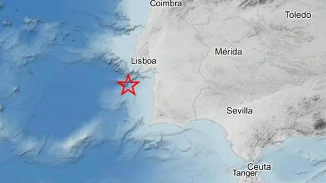 Un terremoto de magnitud 5,5 se siente en Portugal y varios puntos de España