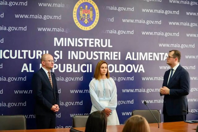 Radu Musteața a fost prezentat colectivului Ministerului Agriculturii