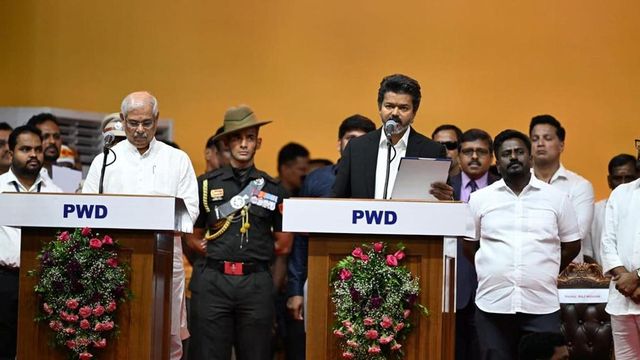 Joseph Vijay sworn-in as Tamil Nadu Chief Minister