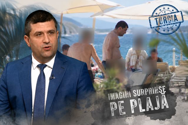Imagini cu Radu Miruță la plajă, în Turcia, în plin scandal pe legea salarizării