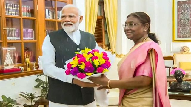 President Droupadi Murmu Turns 66; Vice President, PM Modi Greet Her