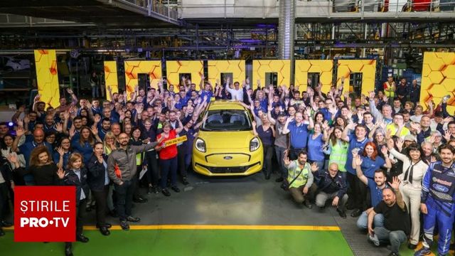 Ford Puma, primul model auto produs într-un milion de exemplare în România