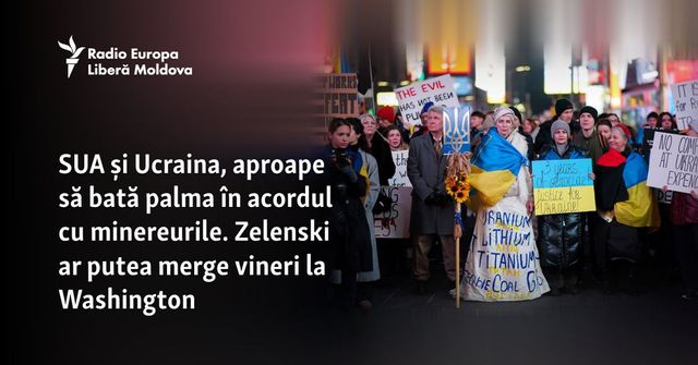 Zelenski, așteptat vineri la Washington – Va semna cu Trump un acord asupra resurselor sale minerale cu SUA