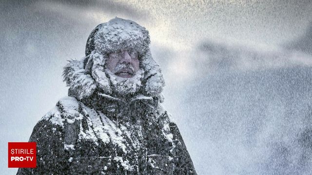 Cod galben de vânt și viscol în Carpați. Strat consistent de zăpadă în zonele montane