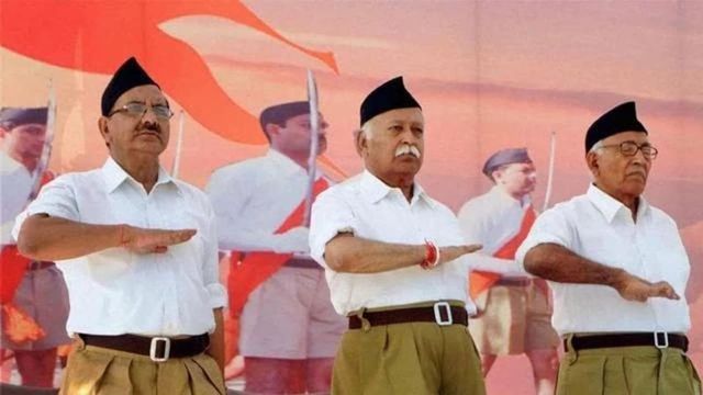 Opposition-BJP spar on order allowing govt staff to take part in RSS activities