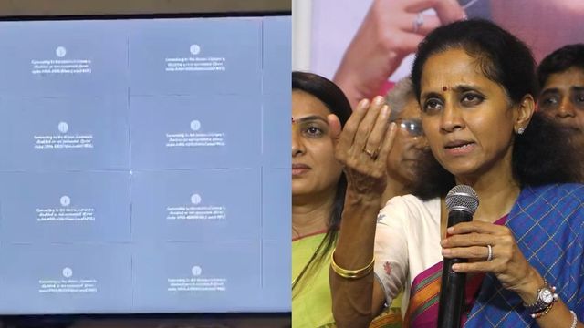 CCTVs off for 45 mins at Baramati EVM room: Supriya Sule