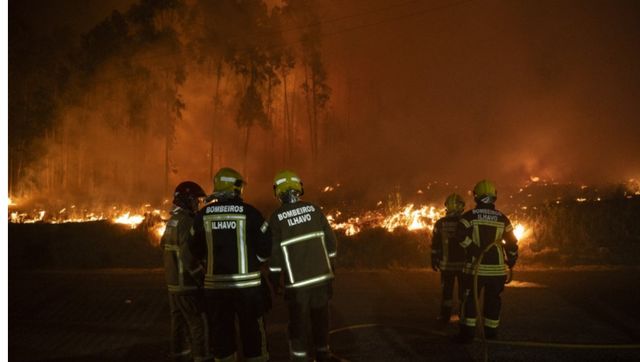 Incendii devastatoare în Portugalia