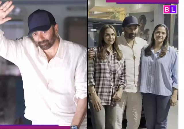 Sunny Deol puts family rift rumours to rest, poses with sisters Esha Deol, Ahana Deol at Border 2 screening