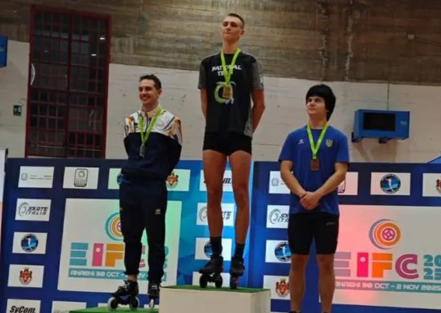 Maxim Caraion a devenit cel mai tânăr campion european din istorie la proba de sărituri în înălțime