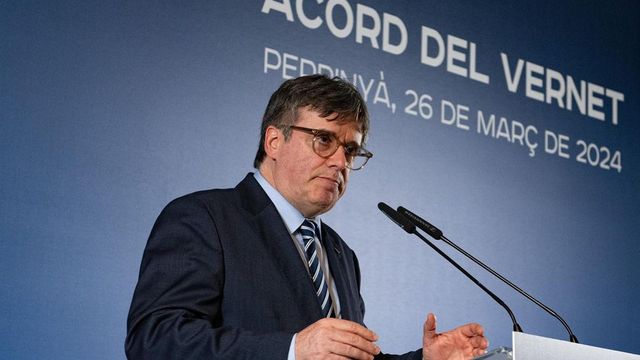 Puigdemont no apoyará a Sánchez si continúa “la estrategia que pretende hundir” a Cataluña