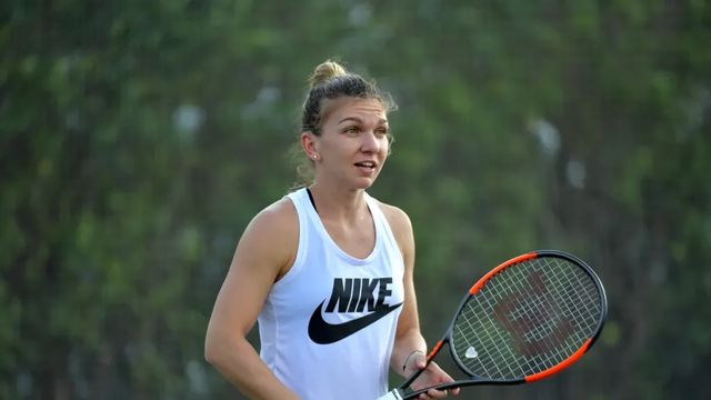 Simona Halep a revenit pe terenul de tenis, în plin scandal de dopaj
