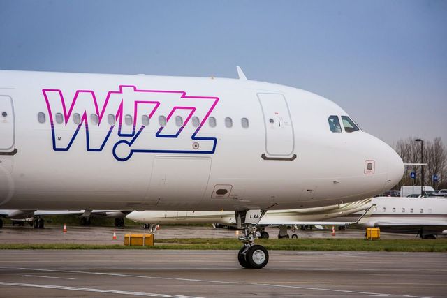 Momente de panică la aterizarea unui avion Wizz Air pe aeroportul din Sibiu