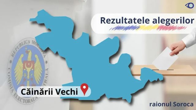 Așa s-a votat la Căinarii Vechi: Blocul Electoral Patriotic a câștigat cele mai multe voturi