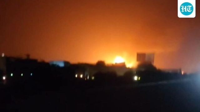 Massive Explosion On Jaipur-Ajmer Highway After LPG Tanker Crashes Into Parked Truck