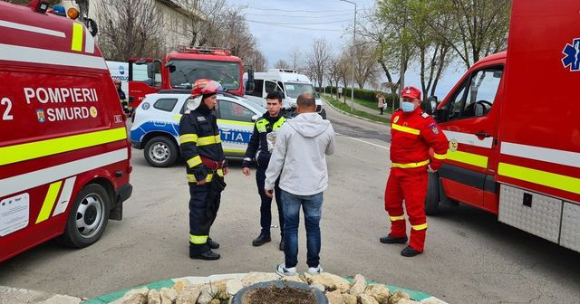 Planul Roșu de intervenție, activat după un accident între un microbuz cu copii și o mașină, în Techirghiol