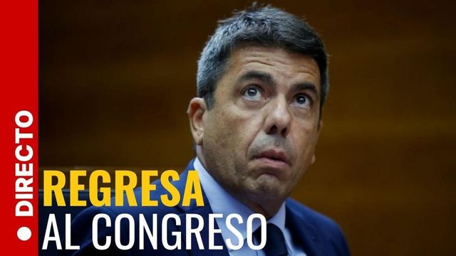 Carlos Mazón comparecerá de nuevo ante la comisión de la dana en el Congreso