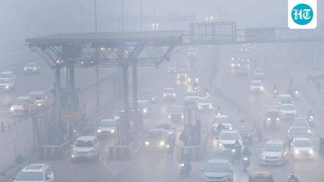 Dense fog blinds Delhi-NCR amid severe cold and AQI | In pics