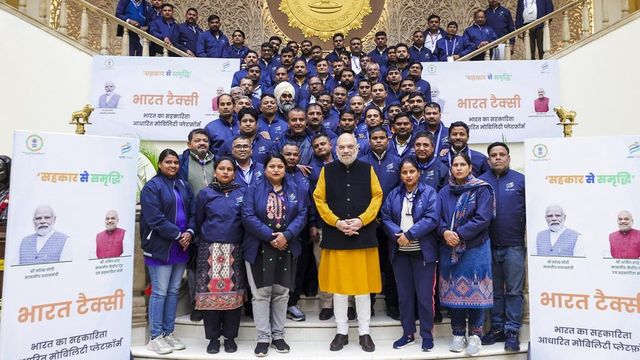 Bharat Taxi will guarantee minimum base rate per kilometre for all drivers: Amit Shah