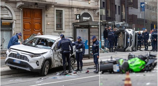 Incidente tra taxi e moto a Milano, morti una ragazza di 20 anni e un giovane di 23