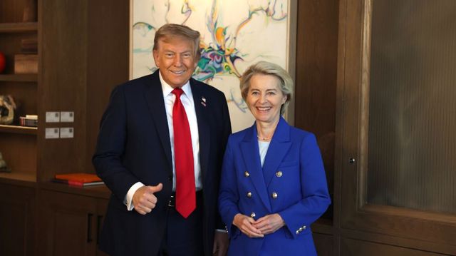 Ursula von der Leyen a discutat cu Trump despre noi măsuri pentru a crește presiunea asupra Rusiei