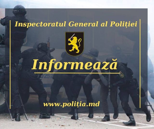 Poliția Națională desfășoară un exercițiu de intervenție în Ungheni
