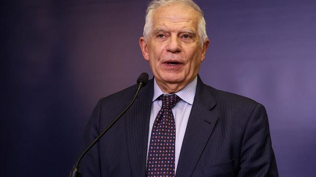 Borrell pide que se deje de dar armas a Israel