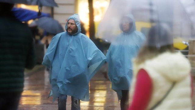 El temporal deja lluvias intensas en Málaga, en alerta naranja por viento y precipitaciones