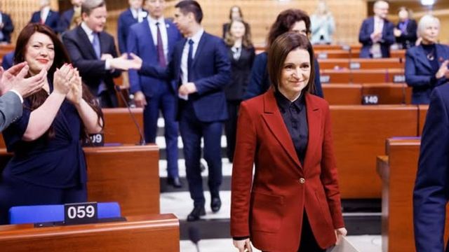 Maia Sandu, propusă oficial pentru Premiul Nobel pentru Pace