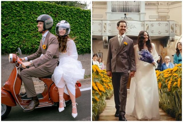 Francesca Michielin ha sposato Davide Spigarolo, poi giro in Vespa
